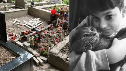 Ahmet Mattia Minguzzi’nin mezarına saldırıda bulunuldu