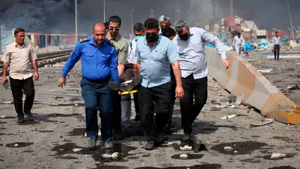 İran’daki liman patlamasının sonrasında 1 günlük ulusal yas ilan edildi