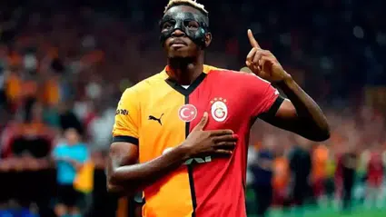 Osimhen'den transfer açıklaması: Galatasaray sonsuza kadar kalbimde olacak