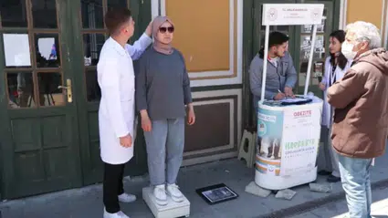 Sağlık Bakanlığı meydanlarda kilo kontrolüne başladı
