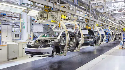 Otomotiv üretimi yüzde 2 azaldı, ihracat yüzde 5 arttı