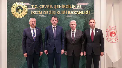 Murat Kurum, Mansur Yavaş, Ahmet Akın ve Zeydan Karalar ile görüştü