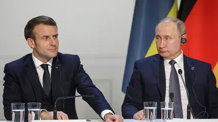 Macron, Putin'in Ukrayna'da için ateşkes talebine yanıt vermemesine tepkili!