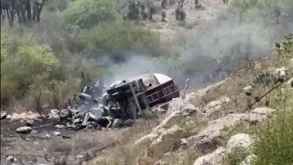 Meksika’da trafik kazası: Kamyon uçuruma yuvarlandı, 21 kişi hayatını kaybetti