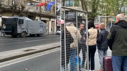1 Mayıs’ta Taksim'e giden yollar kapandı, vatandaşlar işe yürüyerek gitti