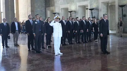 Beşiktaş Yönetim Kurulu'ndan Anıtkabir’e ziyaret