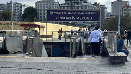 M2 Hattı Yenikapı İstasyonu'nda intihar girişimi: Seferler kısıtlandı