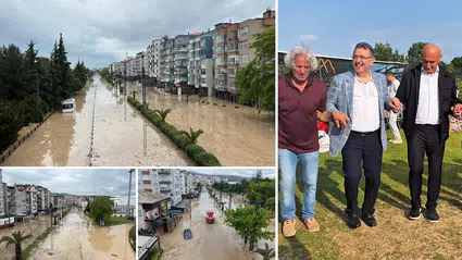 Trabzon sel felaketiyle boğuşurken belediye başkanı Ahmet Metin Genç Amsterdam'da horon tepiyordu