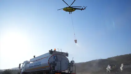 İzmir Aliağa’daki orman yangını 19 saat sonra kontrol altına alındı