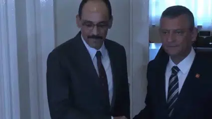 MİT Başkanı İbrahim Kalın’dan Özgür Özel’e “Terörsüz Türkiye” ziyareti
