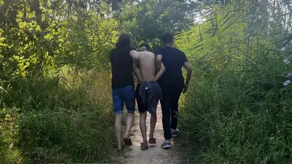 18 yıl hapis cezası bulunan Murat Boran denizde yüzerken yakalandı