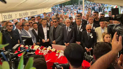 Altan Öymen’e son veda: Siyaset ve basın dünyası Teşvikiye’de buluştu