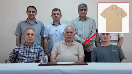 Şeytan marka giyer: Öcalan'ın dedikleri değil giydiği Lacoste tişört gündem oldu