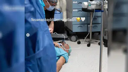 Serdar Dursun, eşinin doğum anında bayıldı