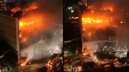 Irak'ta gerçekleşen AVM yangınında 50 kişi hayatını kaybetti!