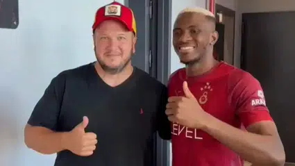Victor Osimhen’den Şahan Gökbakar'a sürpriz 'Recep İvedik' çıkışı