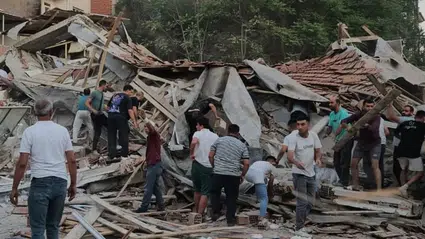 Balıkesir Sındırgı depreminin ardından hasar tespit çalışmaları tamamlandı