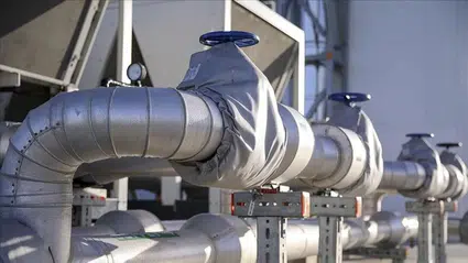 Türkiye'den Suriye'ye ilk doğal gaz akışı başladı