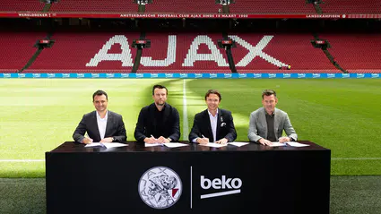 Beko, Ajax'ın resmi sponsoru oldu