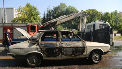 TBMM önünde beyaz Toros yakılmasıyla ilgili İçişleri Bakanlığı açıklama yaptı