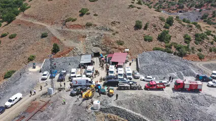Elazığ'da krom madeninde göçük: 1 işçi hayatını kaybetti