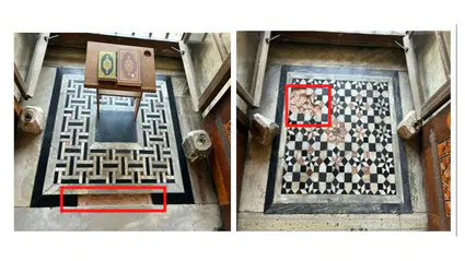 Süleymaniye Camii’nde tahribat skandalı: Taş süslemeler söküldü