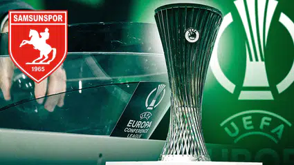 Samsunspor’un UEFA Konferans Ligi rakipleri belli oldu