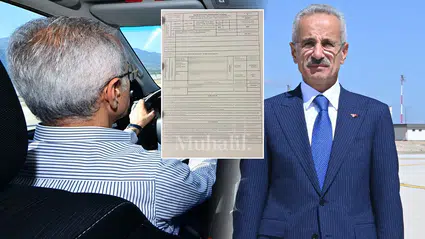 Bakan Abdulkadir Uraloğlu'na hız limiti nedeniyle para cezası kesildi