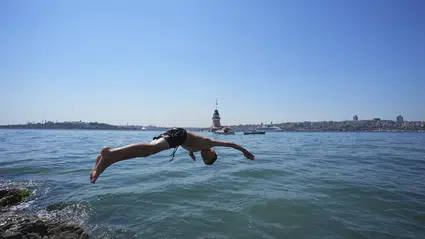 İstanbul'da 5 ilçede denize girmek yasaklandı