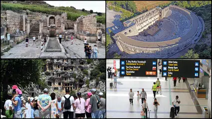 Antalya, günlük yabancı turist sayısında rekor kırdı: 105 bin 284 ziyaretçi