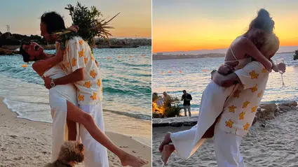 Ceren Moray, DJ sevgilisi Doğu Orcan ile evlendi