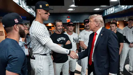 New York Yankees taraftarı ABD Başkanı Trump'a maçı zehir etti