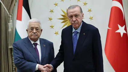 Cumhurbaşkanı Erdoğan, Filistin Devlet Başkanı Abbas ile görüştü: Türkiye BM’de Filistin’in sesi olacak