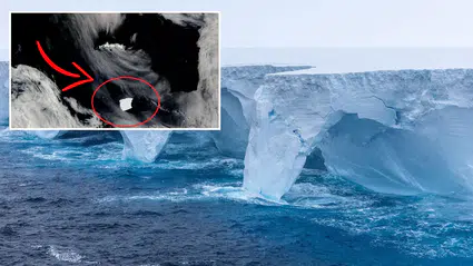 Dünyanın en büyük buzdağı A23a parçalandı