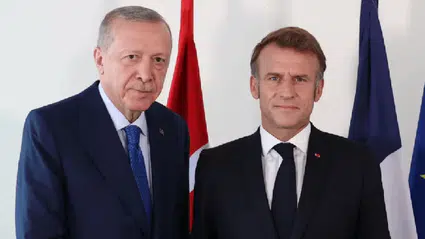 Erdoğan, BM’de Macron ile görüştü