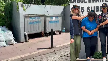 Çocuğunu çöp konteynerine atan kadının ifadesi yok artık dedirtti!