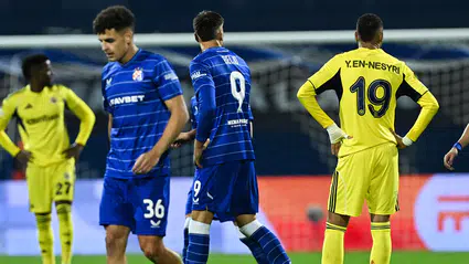Fenerbahçe Avrupa Ligi'nde Dinamo Zagreb'e 3-1 yenildi