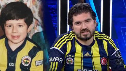 Rasim Ozan Kütahyalı’nın Fenerbahçe formalı çocukluk fotoğrafı, sarı-lacivertli taraftarların yüreğini ağzına getirdi!