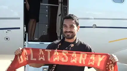 İlkay Gündoğan, Galatasaray için İstanbul'a geldi
