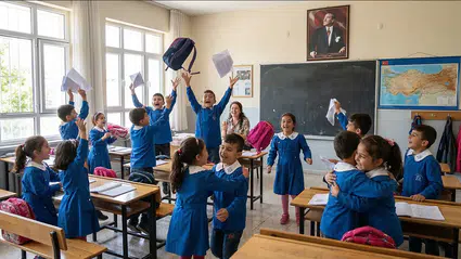 Okullarda ikinci ara tatil heyecanı: Milyonlarca öğrenci için son ders zili yarın çalıyor