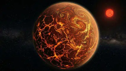 Bilim insanları yeni gezegen türü keşfetti: Yüzeyi lavlarla kaplı, atmosferi çürük yumurta kokuyor