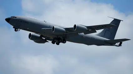 ABD’ye ait KC-135 yakıt ikmal uçağı Irak’ta düştü