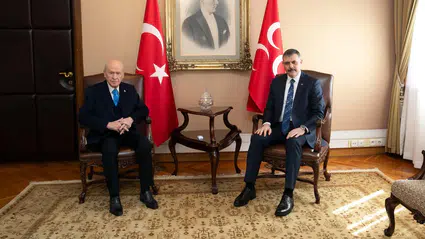 İçişleri Bakanı Mustafa Çiftçi’den Devlet Bahçeli’ye ziyaret