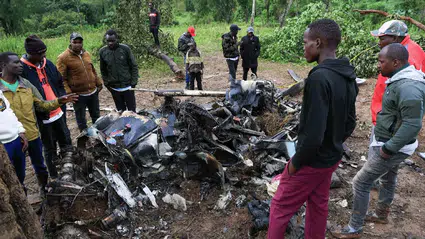 Kenya’da helikopter kazasında milletvekili dahil 6 kişi hayatını kaybetti