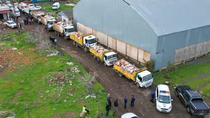 Dev operasyon: 50 ton bozuk tavuk eti ele geçirildi