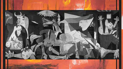 Picasso'nun Guernica tablosu İspanya'da siyasi krize yol açtı