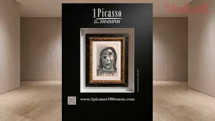 Bir biletle Picasso eseri sahibi olma şansı: 44 milyon liralık tablo 100 euroya alıcı bekliyor