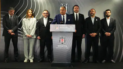 Beşiktaş camiası geleneksel bayramlaşma töreninde bir araya geldi
