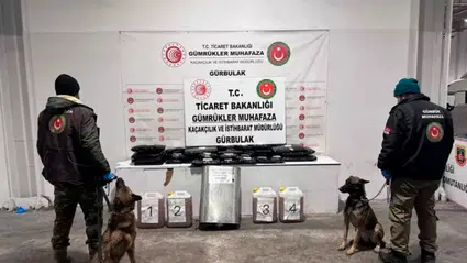 Gümrük kapılarında dev operasyon: 659 kilogram uyuşturucu ele geçirildi