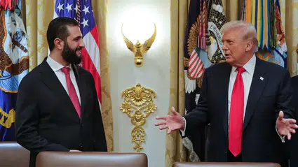 Suriye Geçici Cumhurbaşkanı Şara ve ABD Başkanı Trump telefonda görüştü